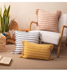 Amazon Hot Selling Modern Style Handmade Striped Yarn