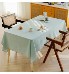 New Arrival Korean Hot Selling 100% Washable Cotton Jacquard Coffee Table Cloth 