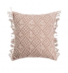 2022 Wholesale Bohemian Home Decorative Handmade Cotton Woven Boho Macrame Cushion Cover 