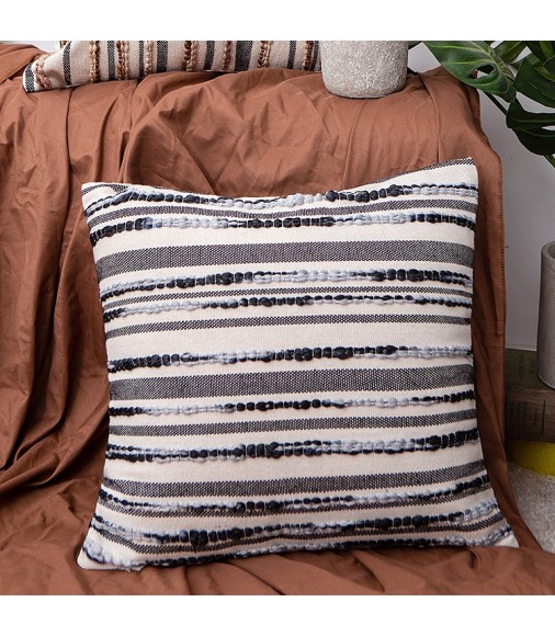 Decoration Throw Pillow Covers Boho Woven Stripe Pillowcase Elegant Pillow Sham Cushion Cover For Couch 