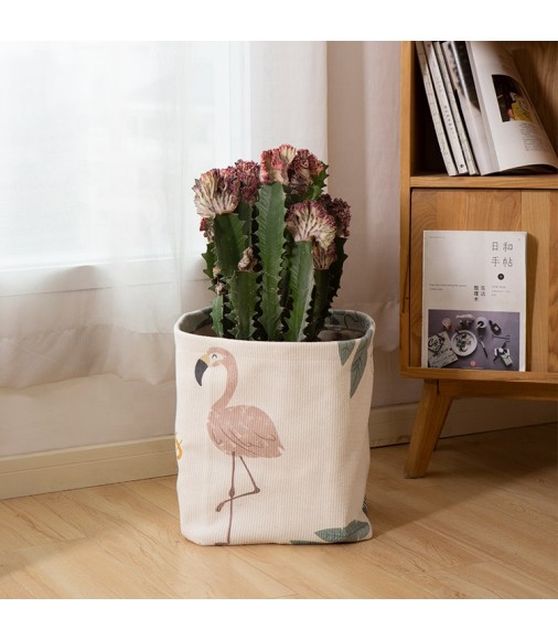 Wholesale Home Decor Indoor Storage Bag Living Room Bedroom Wardrobe Cartoon Design High Capacity Clothes Storage Bag 