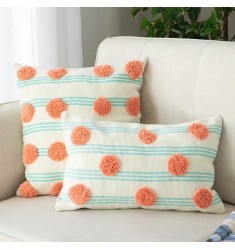 2022 Wholesale Christmas Farmhouse Modern Boho Cushion Cover Tufted Cushion Cover Home Decorative Cotton Pillow Case Cover 