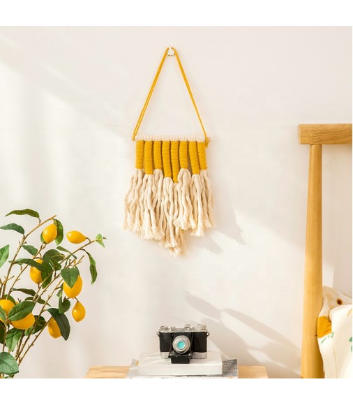 New Christmas Bohemian Tapestry Home Kids Children Room Decor Colorful Handmade Cotton Rope Macrame Wall Hanging Decor Art 