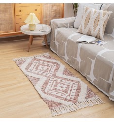 Christmas Custom Rug Nordic Boho Style Luxury Carpet Living Room Decoration Cotton Woven Tufted Printed Carpets And Rugs 
