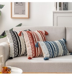 New Arrival Decoration Boho Throw Pillow Covers Home Sofa Couch Decor Tufted Cushion Covers Manufacturers Pillow Cover 