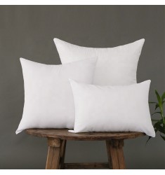 Hypoallergenic Custom Pillow Core For Couch Or Bed Decorative Insert Square 100% Polyester Bed And Couch Pillows Inner 