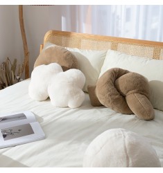 2022 Novelty Design 100% Polyester Soft Touch Irregular Cloud Ball Shape Plush Pillow Decorative &amp; Throw Pillows 