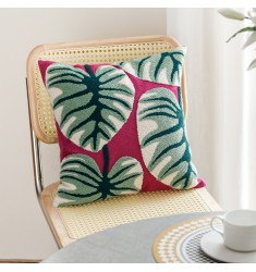 New Arrival Factory Price Spring Flower Embroidery Cushion Cover Decorative Pillow Covers For Sofa Livingroom 