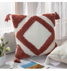 New Product Ideas 2022 Tufted Boho Cushion Cover Amazon Best Selling High Quality Decorative Pillow Covers 