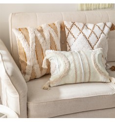 Trending Products Vintage Boho Style Hand Tufted Cushion Cover 45x45 Pillow Covers For Sofa Decor 