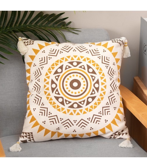 2022 New Arrivals Boho Style Spring Trending Cushion Cover Wholesale Printing Bed Pillow Covers 