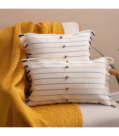 Amazon Hot Selling New Launch Bohemia Handmade Cotton Woven Wholesale Cushion Covers Trending Pillow Covers 