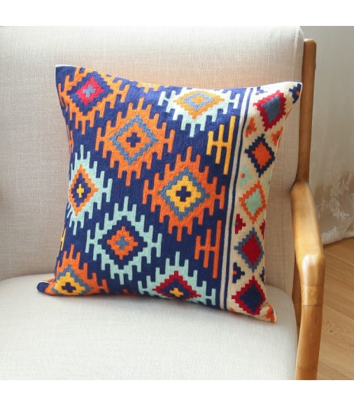 Unique Products Geometric Best Selling Embroidered Cushion Cover High Quality Decorative Pillow Covers 