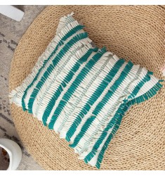 Factory Price Vintage African Plain Cushion Cover Indoor Outdoor Decoration Handmade Pillow Cover Cotton Woven Pillow Case 