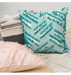 Home Accessories Plain Handmade China Pillow Cover Home Sofa Decorative Cushion Cover 