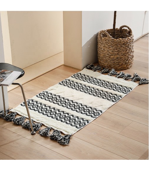 2022 Top Selling Wholesale Boho Style Rts Low Moq Printed Tufted Door Mats For Front Door 