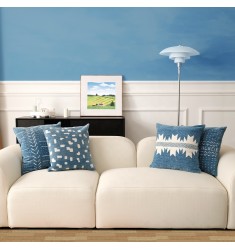 Trend Modern Designer Spring Soft Cushion Covers Decorative Chenille Jacquard Pillow Cover For Home Decorative 