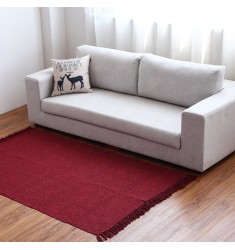 Hot Selling High Quality Floor Carpets And Rugs Custom Modern Farmhouse Living Room Handmade Knotted Washable Area Rug 