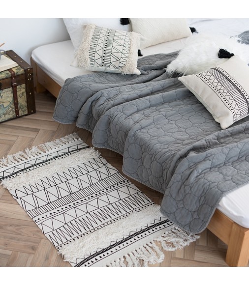 Hot Selling Geometric Printed Floor Carpets And Rugs Living Room Custom Nordic Handmade Tufted Modern Living Room Area Rugs 