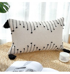 18x18 Latest Design Custom Boho Modern Indoor Outdoor Decor Farmhouse Floor Pillow Cover Luxury Jacquard Sofa Cushion Cover 