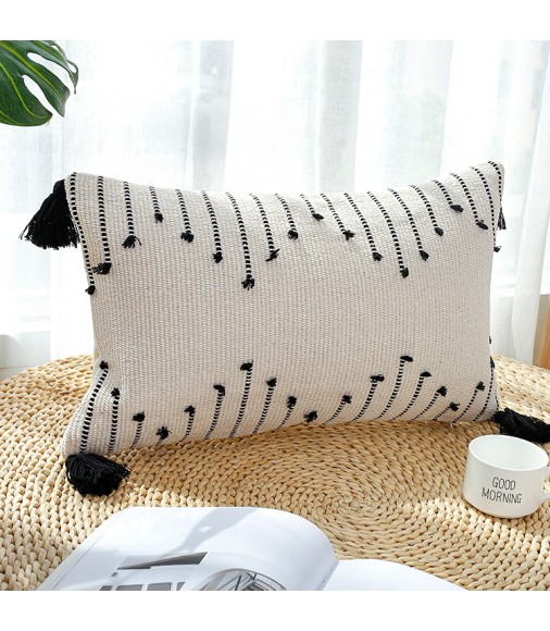 18x18 Latest Design Custom Boho Modern Indoor Outdoor Decor Farmhouse Floor Pillow Cover Luxury Jacquard Sofa Cushion Cover 