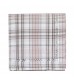 MOCOFO Plaid Tablecloth - Round Table Cover with Lace Trim for Kitchen Dining