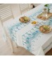MOCOFO Fish Pattern Tablecloth - Rectangular Table Cover for Dining Kitchen