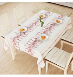 MOCOFO Fish Pattern Tablecloth - Rectangular Table Cover for Dining Kitchen