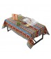 MOCOFO Bohemian Stripe Tablecloth - Colorful Rectangle Table Cover for Dining