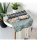 MOCOFO Tribal Geometric Woven Wall Hanging Set (4pcs) - Bohemian Tapestry with Tassels for Living Room, Bedroom Decor