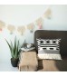 MOCOFO Boho Macrame Garland Wall Hanging Banner with Colorful Tassels - Handmade Woven Cotton Rope Decoration for Nursery, Party, Home Decor