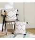 MOCOFO Boho Tassel Throw Pillow Cover - Textured Decorative Lumbar Cushion Cover for Sofa & Bed
