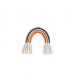 MOCOFO Handmade Rainbow Wall Hanging Decor - Boho Woven Cotton Rope Nursery Decoration for Baby Room, Kids Room, Party, Home