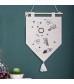 MOCOFO "Casa Amor Lar" Banner Wall Hanging - Boho Chic Printed Pennant with Wooden Dowel for Home Decor, Living Room, Bedroom