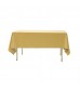 MOCOFO Solid Cream White Tablecloth - Elegant Plain Table Cover for Dining & Minimalist Decor