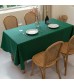 MOCOFO Elegant Damask Tablecloth - White Jacquard Table Cover for Dining, Kitchen, Parties - Durable & Stylish