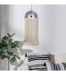 MOCOFO Boho Rainbow Macrame Wall Hanging - Handmade Woven Tapestry for Home Decor, Nursery, Living Room, Bedroom