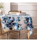 MOCOFO Sage Green Textured Tablecloth - Soft Cotton Blend Table Cover for Dining & Everyday Use