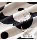 MOCOFO Bold Floral Tablecloth - Black and White Flower Pattern Table Cover for Dining & Kitchen