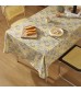 MOCOFO Botanical Floral Tablecloth - Elegant Flower Pattern Table Cover for Dining & Spring Decor