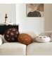 Cute Cookie Shaped Plush Pillow - Soft Round Decorative Cushion for Kids, Nursery, Playroom - MOCOFO