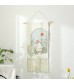 MOCOFO Spring Flower Tapestry Wall Hanging - Embroidered Floral Decor for Home, Living Room, Bedroom