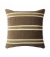 MOCOFO Velvet Striped Patchwork Cushion Cover, 45x45cm Pillow Case, Modern Home Decor