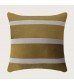 MOCOFO Striped Suede Pillow Cover, 45x45cm, Modern Light Luxury Sofa Cushion Case
