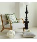 MOCOFO Jacquard Chenille Pillow Cover, Retro American Luxury Cushion Case, 45x45cm