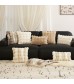 MOCOFO Bubble Rabbit Fur Pillow Cover, Soft Flannel Cushion Case, 45x45/30x50cm