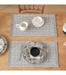 MOCOFO Boho Woven Diamond Pattern Table Runner - American Style Cotton Table Mat for Dining & Coffee Table, Heat Resistant