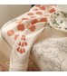 MOCOFO Eden Floral Tablecloth - Vintage Botanical Print Kitchen Dining Table Cover - Elegant Fabric