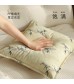 MOCOFO Ink Bamboo Print Throw Pillow Cover - Elegant Linen Cushion for Sofa, Bed, Living Room Decor