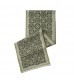 MOCOFO Geometric Jacquard Table Runner - 13x72 Inch Olive Green Dining Decor